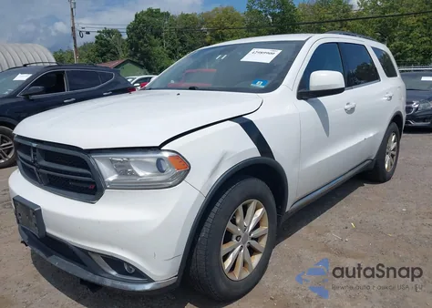 2014 Dodge Durango Sxt из США, поврежденный, VIN 1C4RDJAG0EC314413